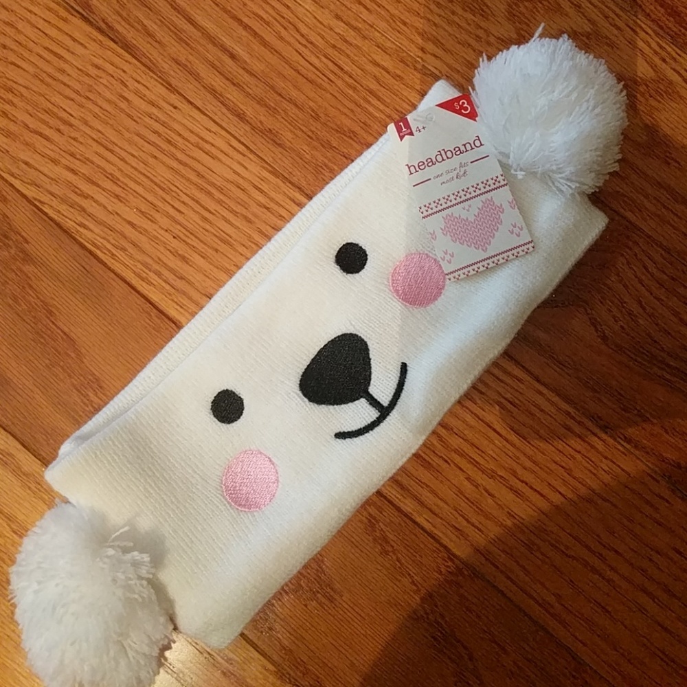Polar Bear Ear Warmers